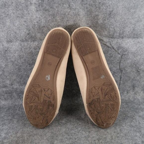 CH Creation Shoes Womens 40 Flats Loafer Slip On Fashion Classic Cap Toe Career - Picture 11 of 14